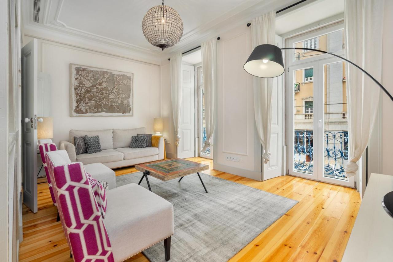 Whome Luxury Stay In Prime Location W/ Ac, Lift & Private Patio Lissabon Exterior foto
